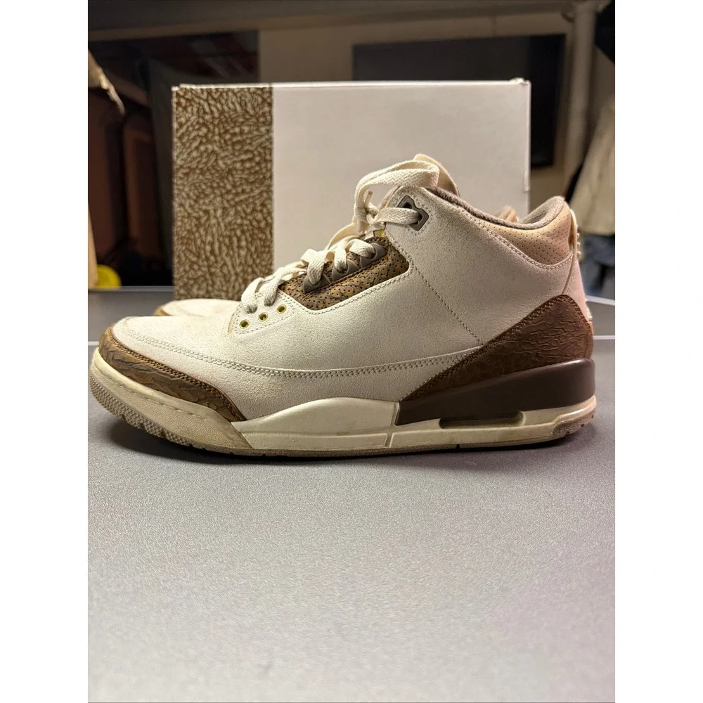 Nike Air Jordan 3 Orewood Brown 'Palomino'‎ Men's US Size 11.5